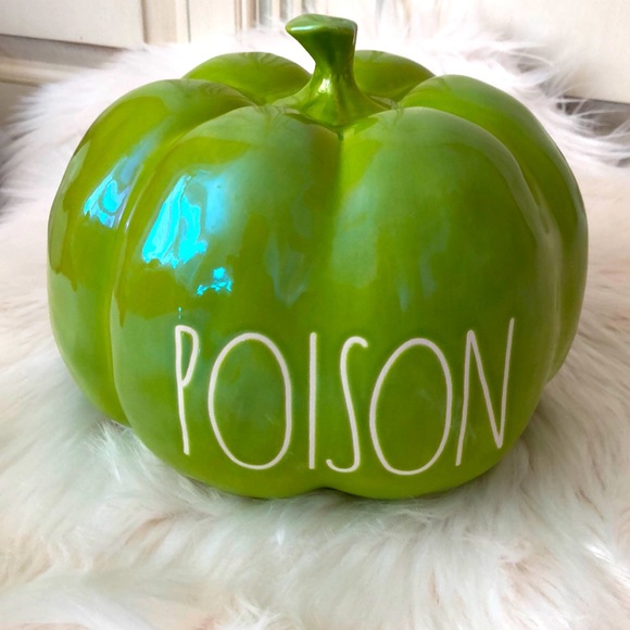 Rae Dunn Other - Rae Dunn Luster “Poison” Pumpkin